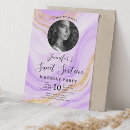 Search for ombre sweet 16 invitations Purple
