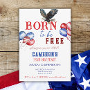 Search for eagle invitations Red white blue