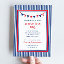 Search for corporate bbq invitations Red white and blue