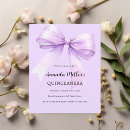 Search for purple paper invitations Chic