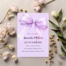 Search for chic quinceanera invitations Purple