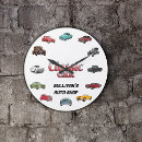 Search for vintage car clocks Man cave