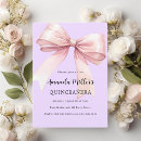 Search for pink quinceanera invitations Purple