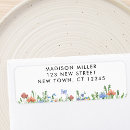 Search for country garden return address labels Watercolor