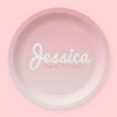 Search for pink paper plates Unique