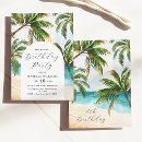 Search for tropical 30th birthday invitations Ocean