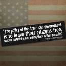 Search for policy bumper stickers Freedom