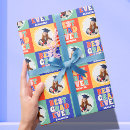 Search for college wrapping paper Retro