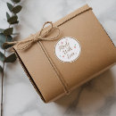 Search for thank you bakery stickers Baked with love