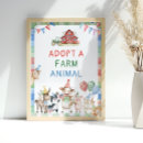 Search for adopt an animal sign posters Barnyard