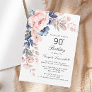 Search for old lady invitations Floral