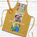 Search for unique birthday aprons Photo collage
