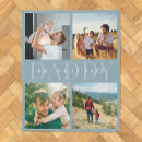 Search for fathers day photo collage blankets Daddy