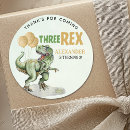 Search for funny t rex stickers Watercolor