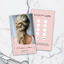 Search for hair stylist loyalty cards Hairdresser
