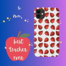 Search for strawberry pattern iphone cases Red