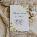 Search for leaves rehearsal dinner invitations Gold