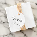 Search for new baby gift tags Congratulations