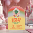 Search for kids rainbow birthday invitations Stars