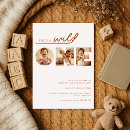 Search for fall 1st birthday invitations Wild one