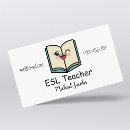 Search for learn english business cards Teacher