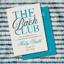 Search for bach party invitations Blue