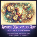 Search for vintage mushroom Decoupage