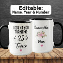 Search for womans 50th birthday mugs For her