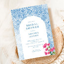 Search for pattern bridal shower invitations Watercolor