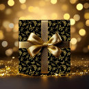 Search for black sparkly wrapping paper For her