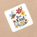 Search for bee kind stickers Floral