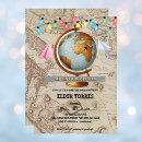 Search for world map baby shower invitations Aeroplane