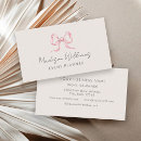 Search for hair bow business cards Modern