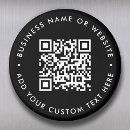 Search for black round magnets Qr code