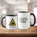 Search for warning sign mugs Yellow