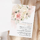 Search for rose 75th birthday invitations Watercolor