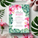Search for aloha baby shower invitations Pink