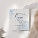 Search for marble engagement party invitations Simple