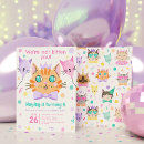 Search for kitten party invitations Cute kitty