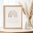 Search for rainbow baby shower posters Pastel