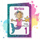 Search for cute mermaids cards Under the sea