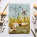 Search for flower graduation cards Butterfly