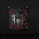 Search for halloween blankets Gothic