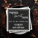 Search for halloween cocktail napkins Death to my youth