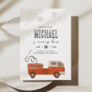 Search for rescue birthday invitations Firefighter