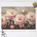 Search for peony tissue paper Decoupage