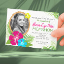 Search for hawaiian graduation invitations Tropical
