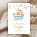 Search for some bunny invitations Blue