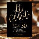 Search for stylish 30th birthday invitations Modern