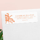 Search for tropical return address labels Sunset